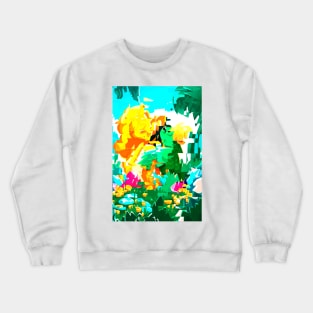 Abstract money bird Crewneck Sweatshirt